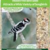 Lyric Woodpecker Wild Bird Seed - No Waste Bird Seed with Nuts, Dried Fruit & Shelled Seeds - 20 lb bag