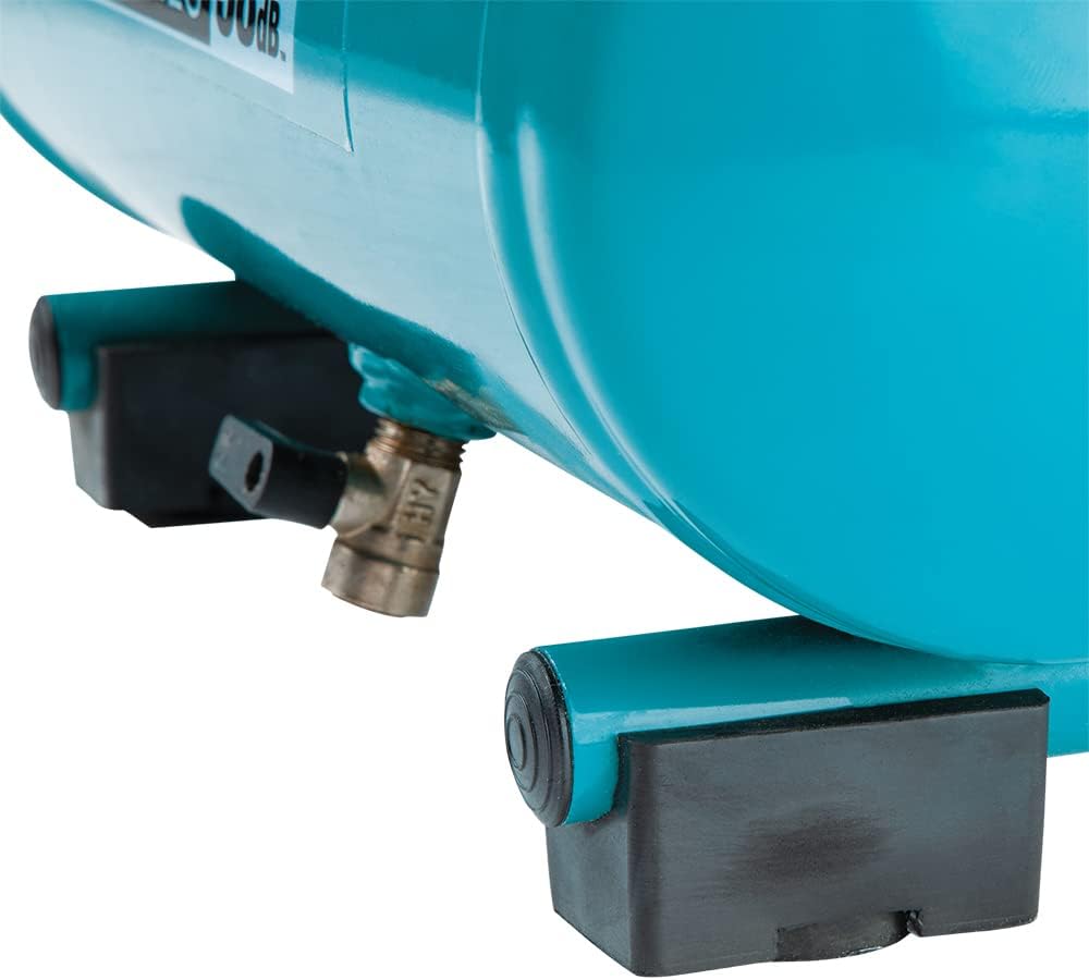 Makita MAC100Q Quiet Series, 1 2 HP, 1 Gallon Compact, Oil-Free, Electric Air Compressor5