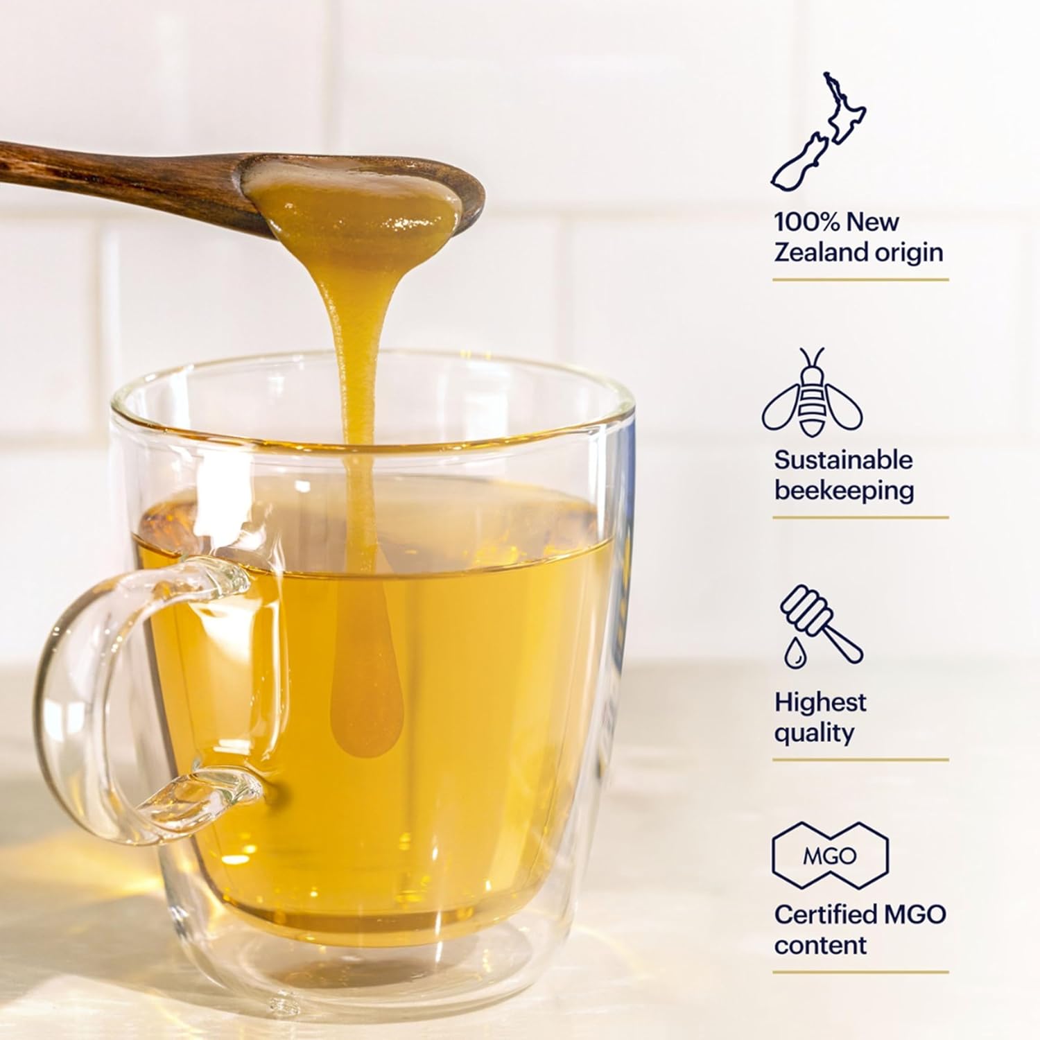 Manuka Health UMF 13+ MGO 400+ Manuka Honey (250g 8.8oz), Superfood, Authentic Raw Honey from New Zealand9