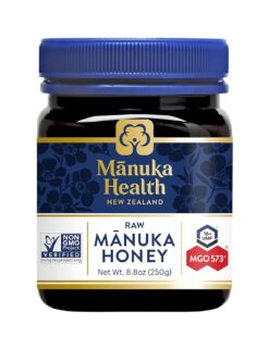 Manuka Health UMF 16+/MGO 573+ Manuka Honey (250g/8.8oz), Superfood, Authentic Raw Honey from New Zealand