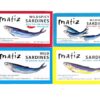 Matiz Sardines Variety Pack, Wild Caught Spanish Waters | 10 Tins | In Olive Oil, Sweet Piquillo Pepper, Spicy Piri Piri Pepper and Lemon Essence