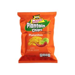 Mayté Chili Lemon Plantain Chip | Healthy Snacks | 3 OZ Snacks | Non GMO | Gluten Free Snacks | Kosher | Plantains Chips