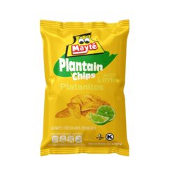 Mayté Plantain Chips with Lemon | Healthy Snacks | 3 OZ Snacks | Non GMO | Gluten Free Snacks | Kosher | Plantains Chips