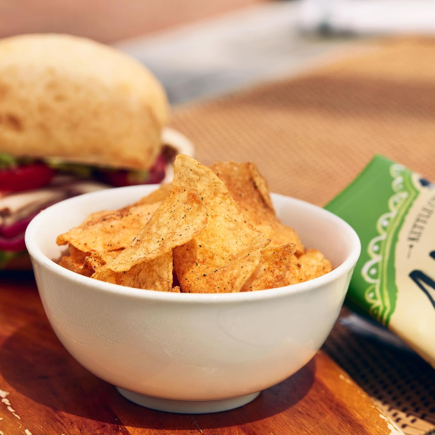 Miss Vickie's Kettle Cooked Potato Chips, Jalapeno, 1.375 Ounce (Pack of 28)1