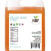 NBF, Agave Syrup, Organic, Nectar, Low Carb, Sugar substitute for baking, drinks & more, Family-friendly, Gluten free, Ideal for restaurants and industrial kitchens, Ambar, 176oz