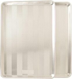 Nordic Ware Big Sheet Prism Baking, 2 Pack, Natural