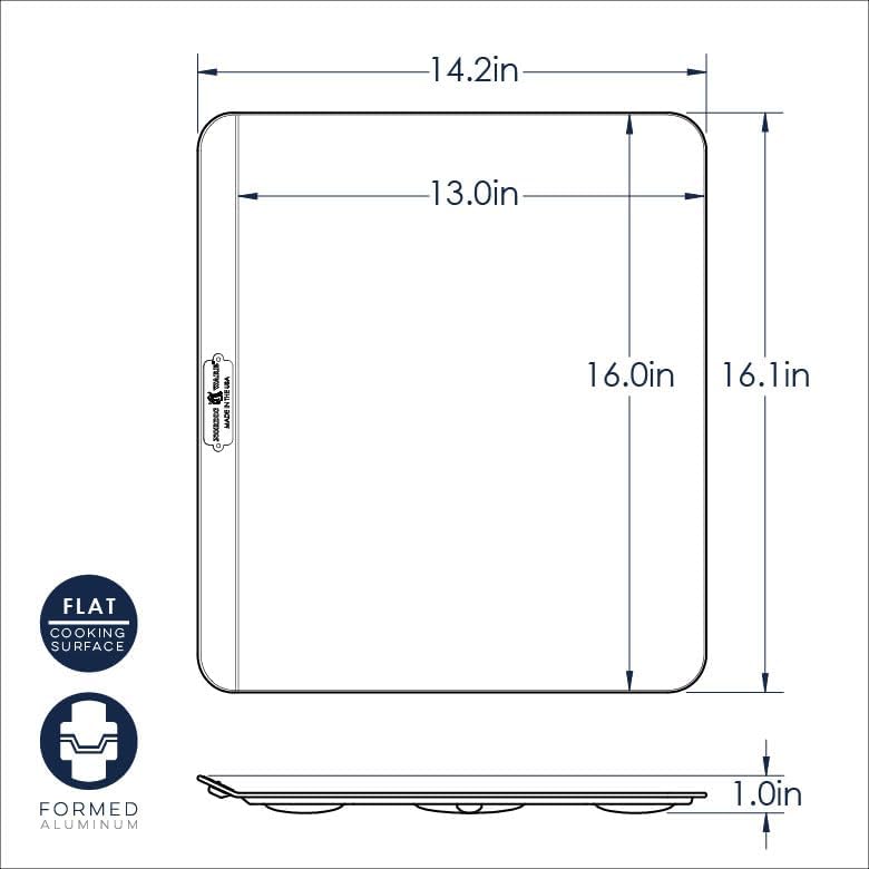 Nordic Ware Naturals Insulated Baking Sheet, Silver6