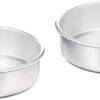 Nordic Ware Prism 9-Inch Round Cake Pan, 2-Pack, Natural