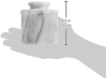 Norpro Marble Butter Keeper,Off-White22