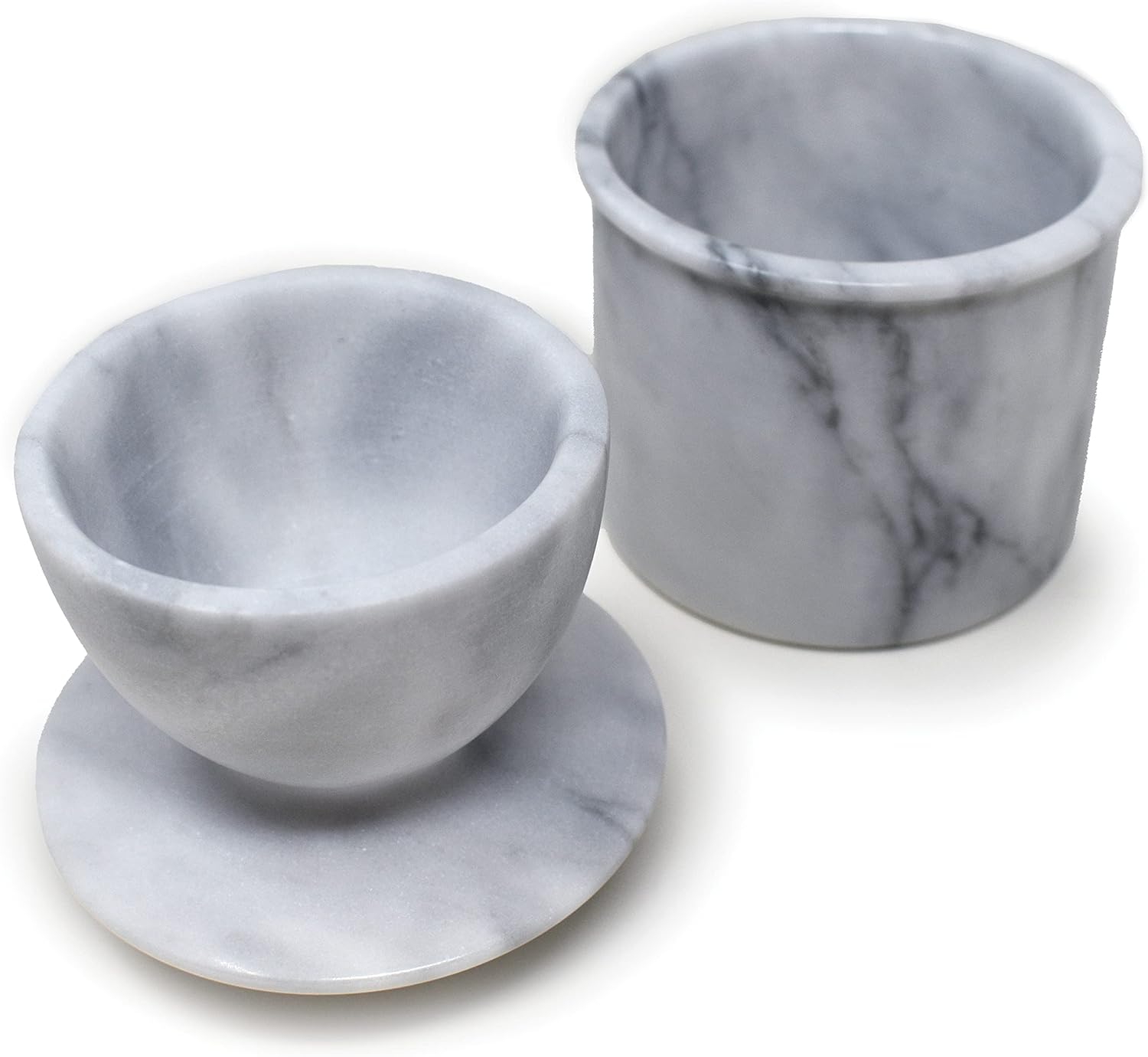 Norpro Marble Butter Keeper,Off-White8