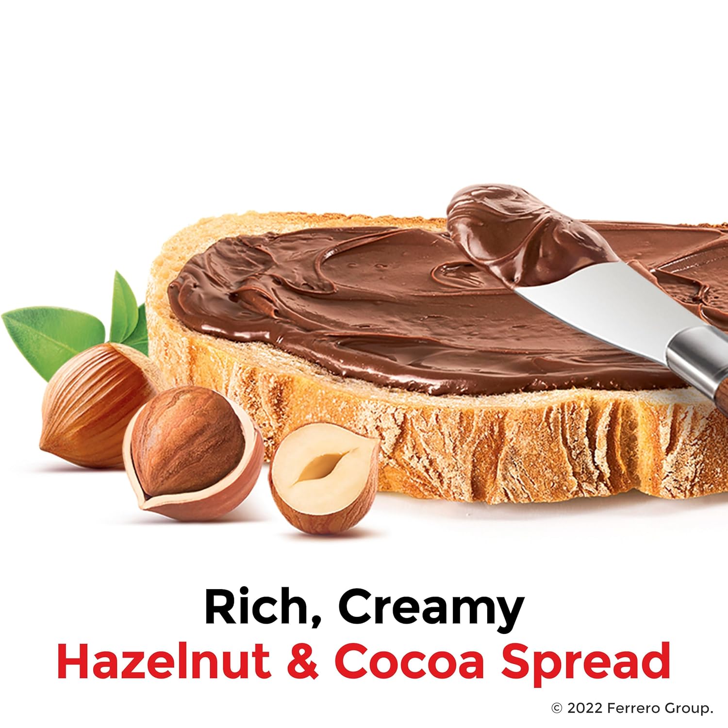 Nutella Hazelnut Spread with Cocoa for Breakfast, Bulk 12 Pack, 7.7 oz per Jar, Holiday Baking and Desserts4
