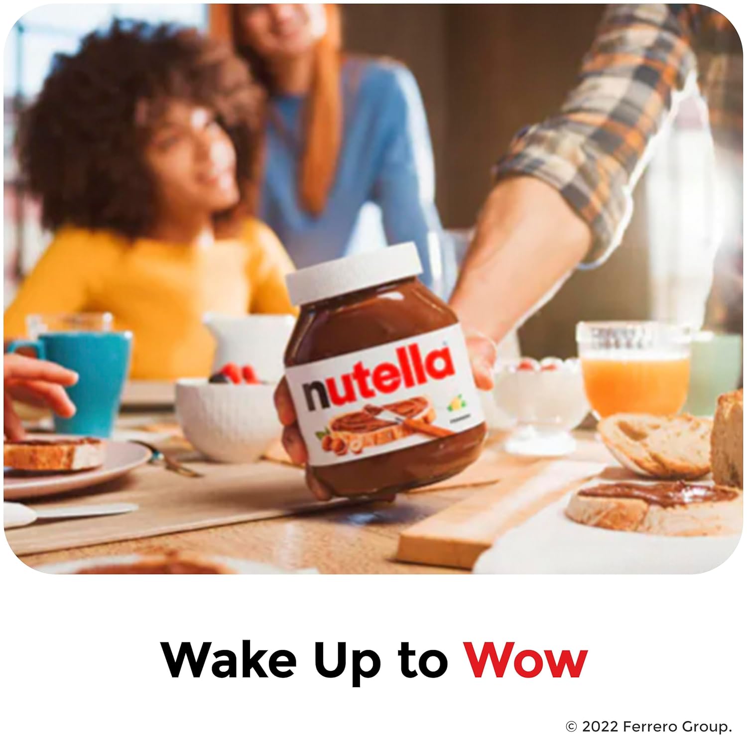 Nutella Hazelnut Spread with Cocoa for Breakfast, Bulk 12 Pack, 7.7 oz per Jar, Holiday Baking and Desserts6