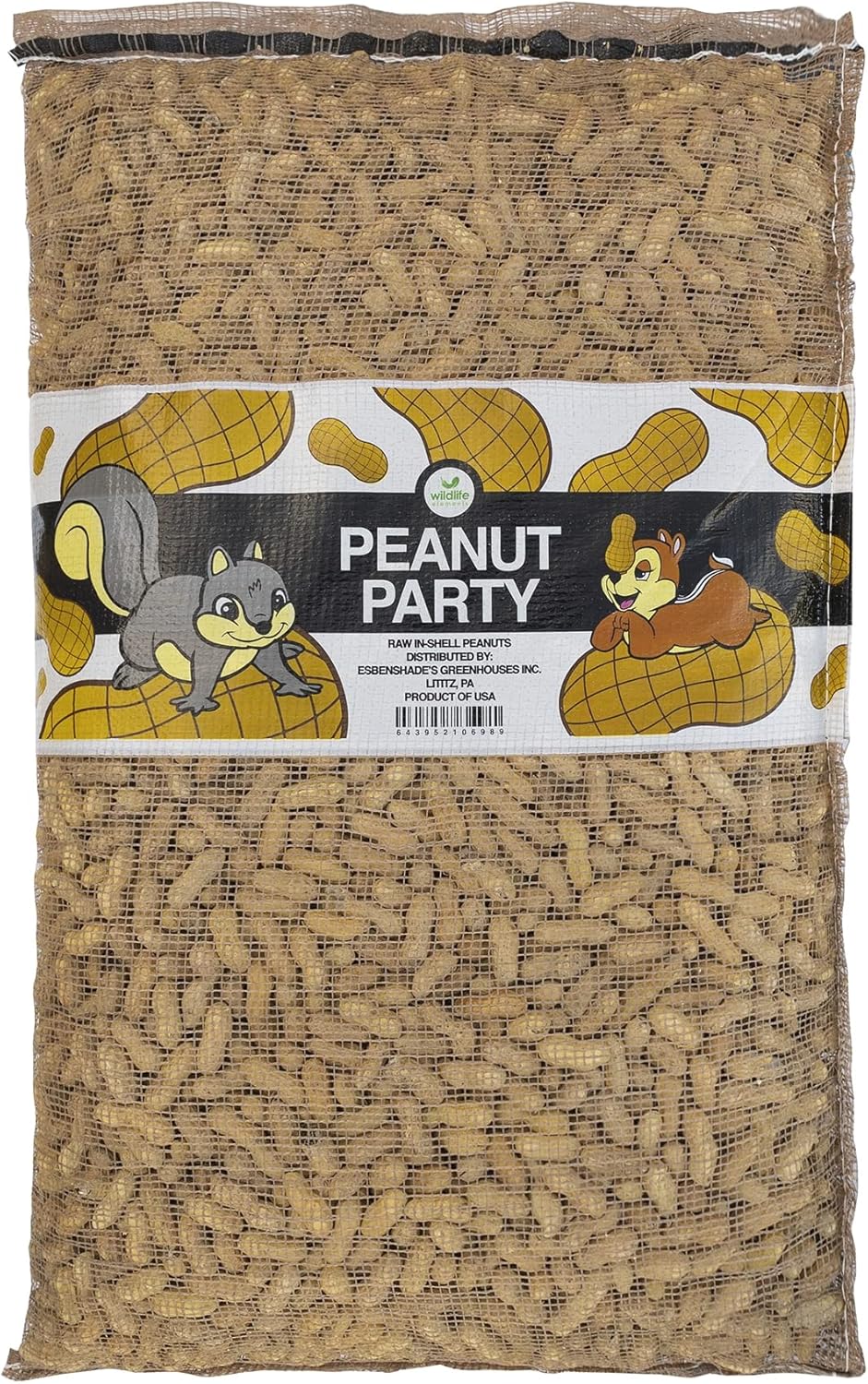 Peanut Party in-Shell Peanuts for Birds, Squirrels, Wild Animal Food, 25 Pound Bag Peanut Party in-Shell Peanuts for Birds, Squirrels, Wild Animal Food, 25 Pound Bag
