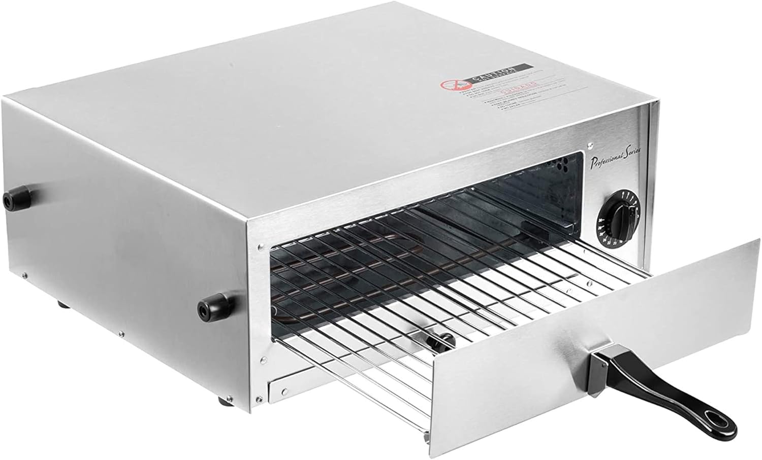 Pizza Oven and Frozen Snack Baker Stainless Steel Pizza Oven and Frozen Snack Baker Stainless Steel