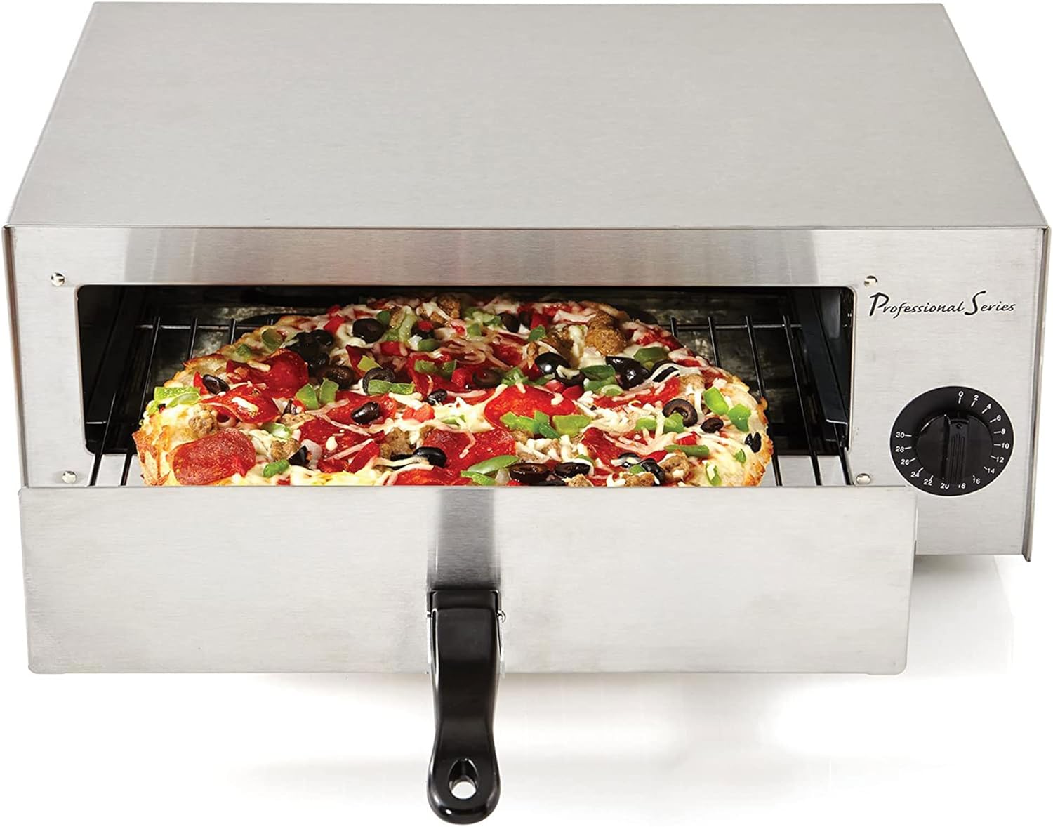 Pizza Oven and Frozen Snack Baker Stainless Steel5
