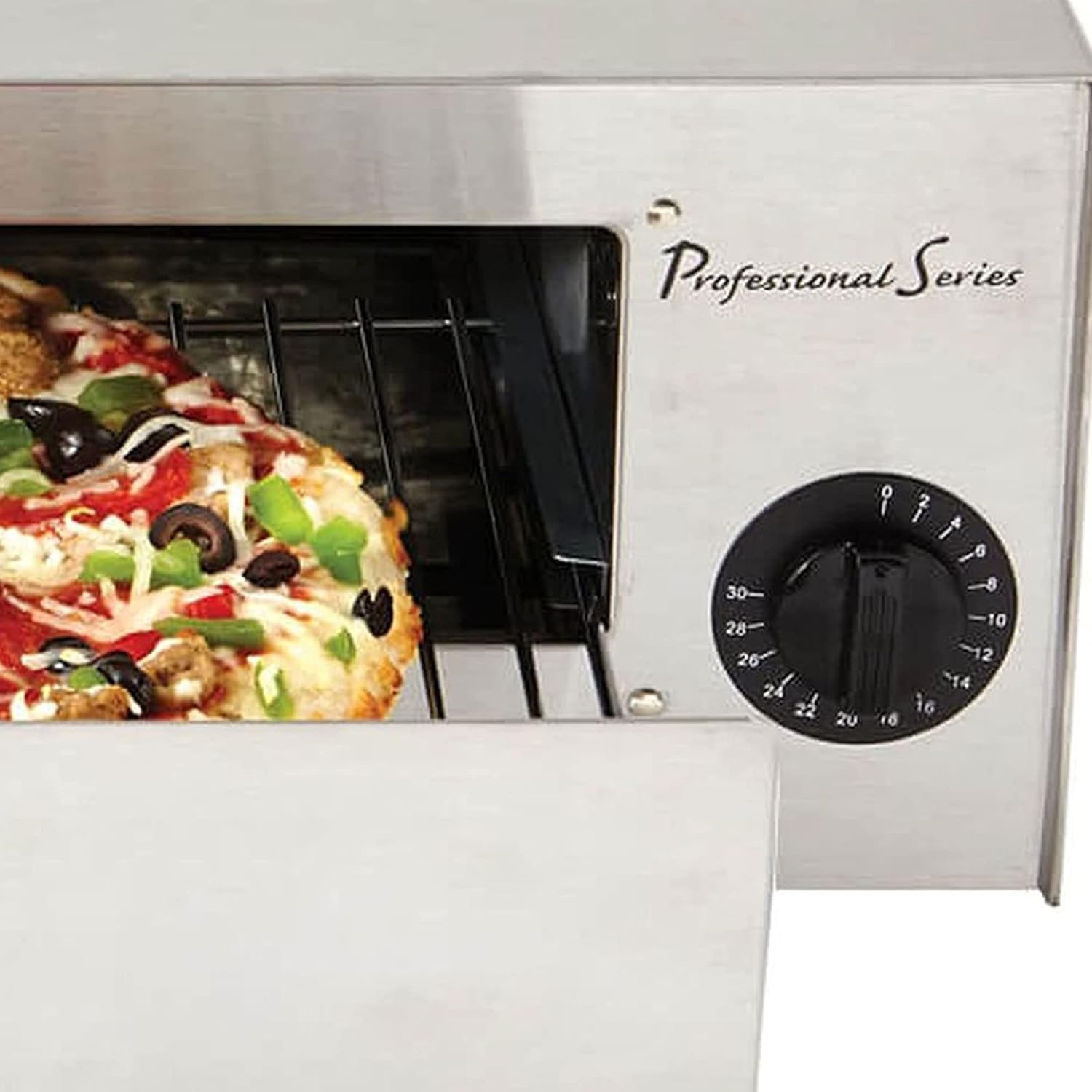 Pizza Oven and Frozen Snack Baker Stainless Steel9