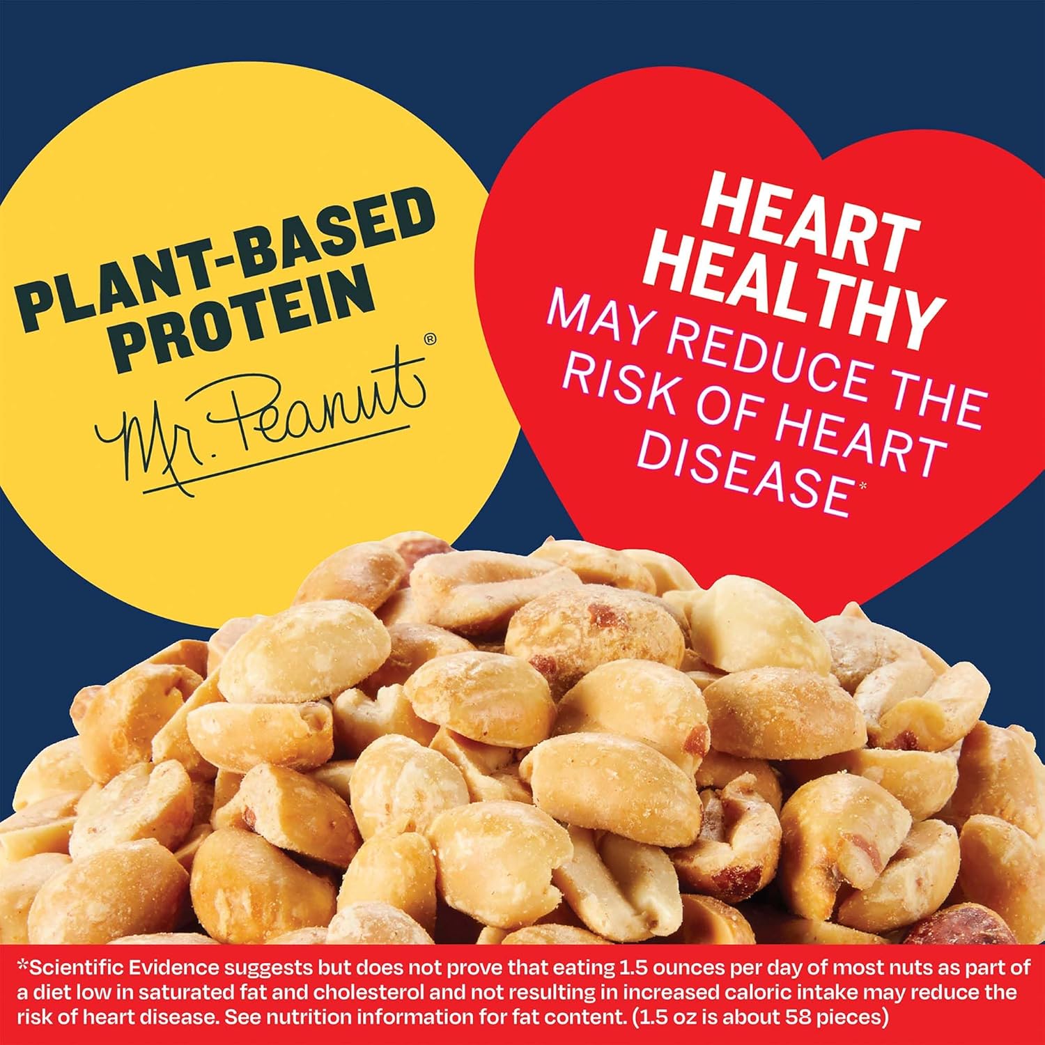 Planters Lightly Salted Dry Roasted Peanuts (6 ct Pack, 2.2 lb Containers)8