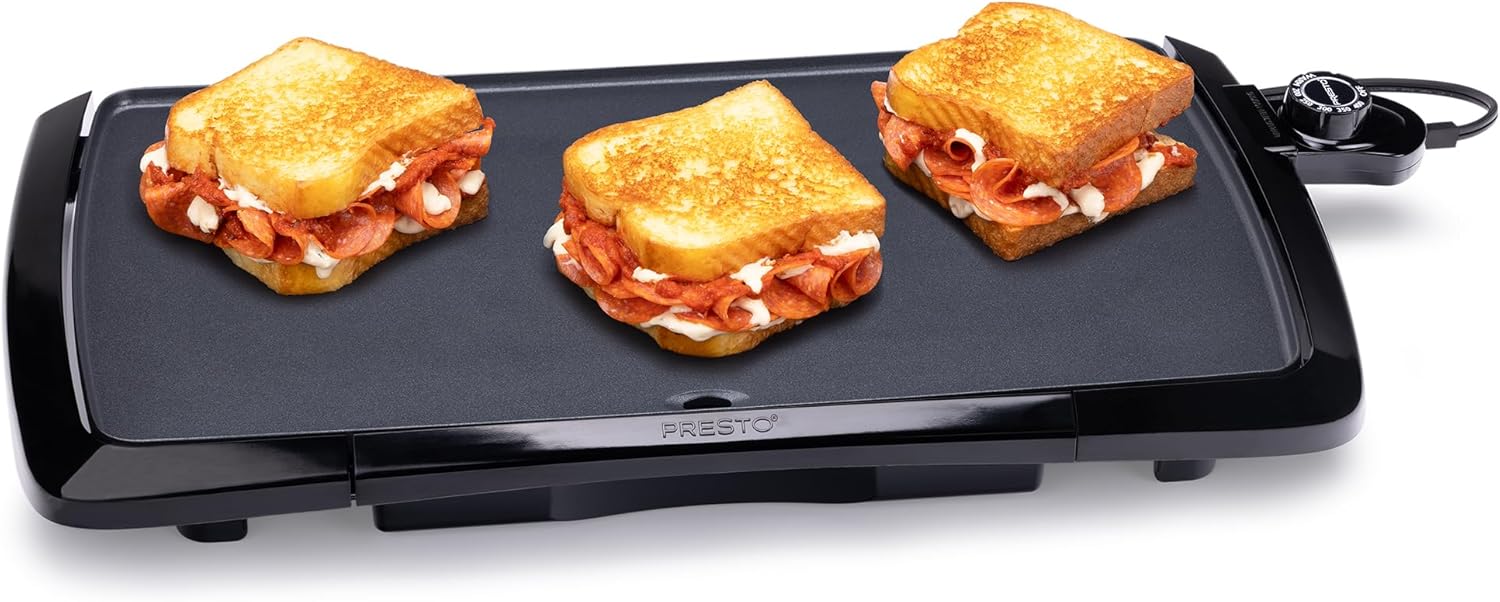 Presto 07030 Cool Touch Electric Griddle1