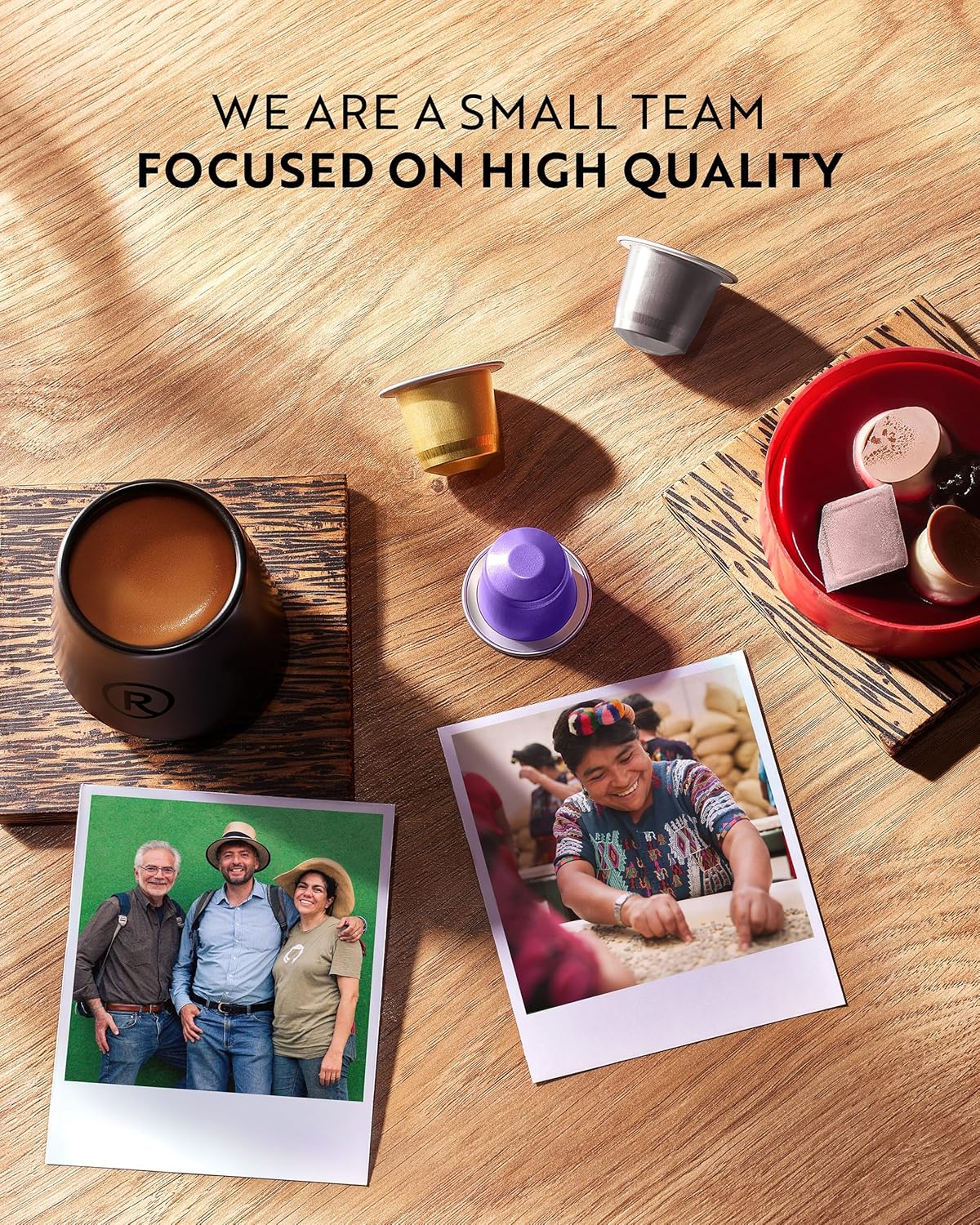 ROSSO CAFFE Espresso Capsules for Nespresso Machines - 120 Coffee Pods Variety Value Pack - Premium Aluminium Capsules - Breakfast, Medium, and Dark Roast-