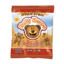 Readi-Bake BeneFIT 200ct Whole Grain Belly Bears Animal Cracker Snacks, Cinnamon Graham, 1 Ounce Packages