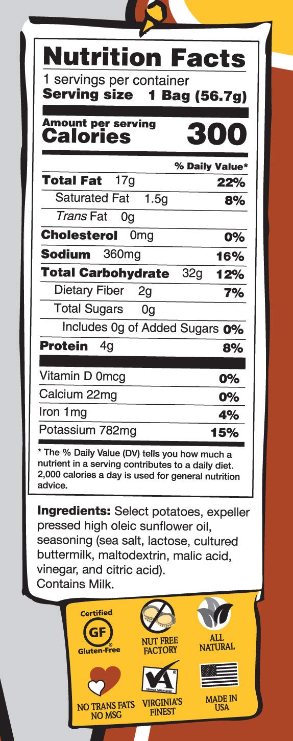 Route 11 various Potato Chips (Salt N Vinegar, 2oz (30 ct))9