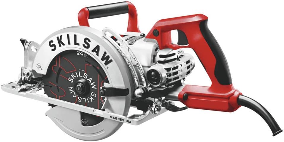 SKILSAW SPT77WML-01 15-Amp 7-1 4-Inch Lightweight Worm Drive Circular Saw , Silver8