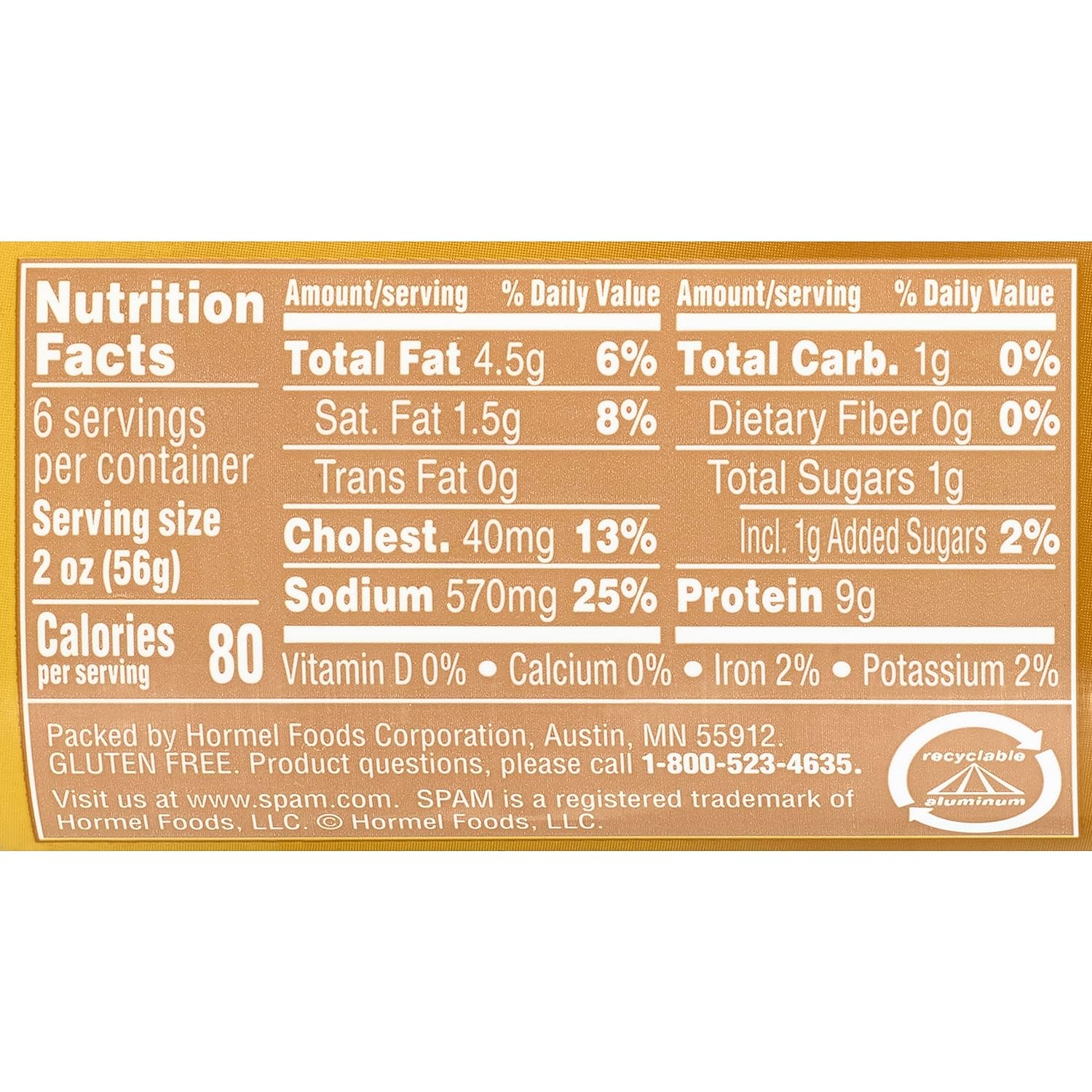 SPAM Oven Roasted Turkey, 12 Ounce (Pack of 12)3