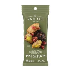 Sahale Snacks Pomegranate Flavored Pistachios Glazed Mix, 1.5 Ounces (Pack of 18)