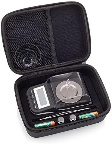Smart Weigh 50g x 0.001 Grams, Premium High Precision Digital Milligram Scale, Includes Tweezers, Calibration Weights,Three Weighing Pans and Case6