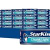 StarKist Chunk Light Tuna in Water, 5 oz (48 Pack) Canned Tuna Fish, Wild Caught, Gluten Free, Ready to Eat, Perfect for Salads, Keto Meals and Snacks, with 20g Protein & 90 Calories Per Serving