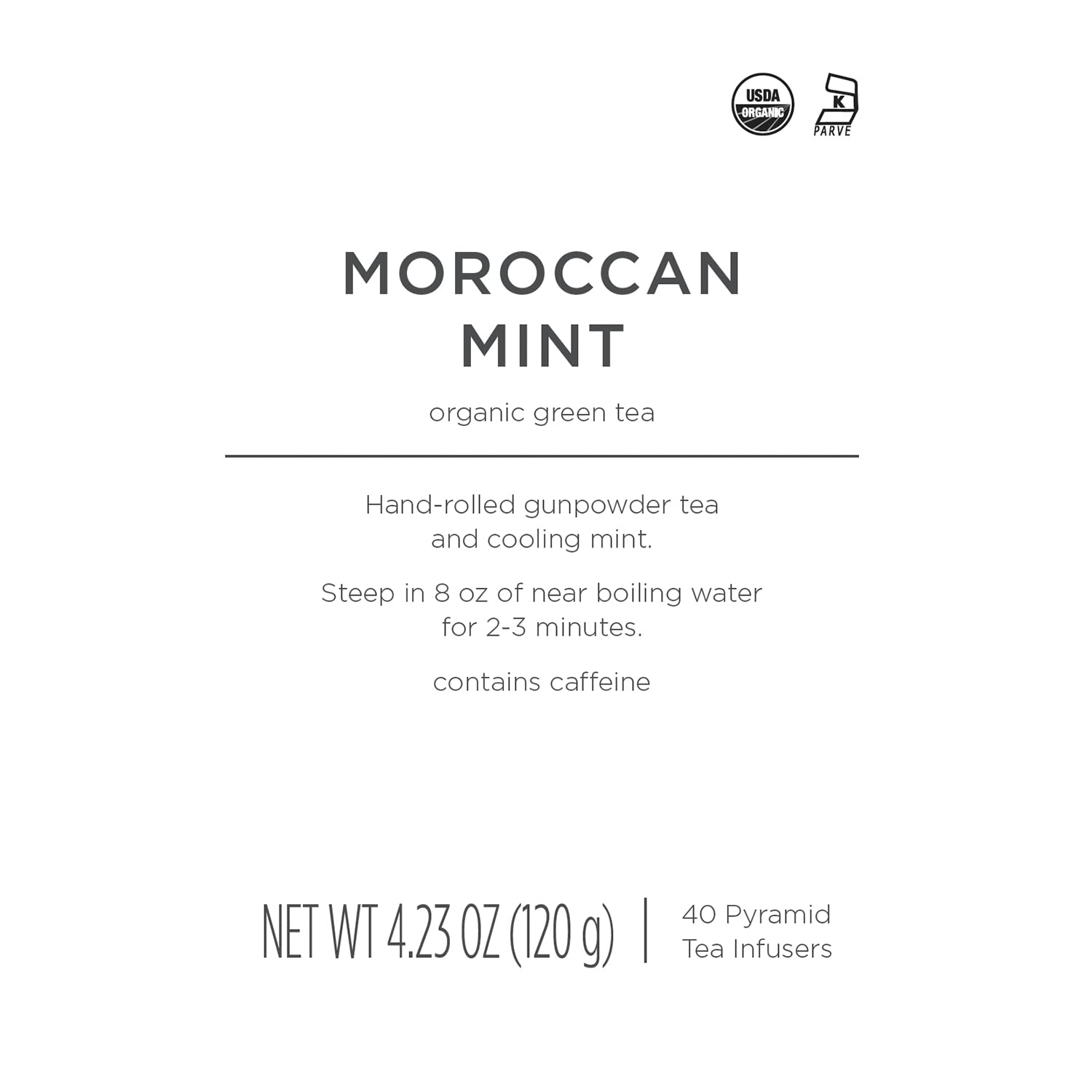 Tea Forte Moroccan Mint Tea Event Box, Bulk Pack of 40 Pyramid Infuser Tea Sachets for All Occasions7