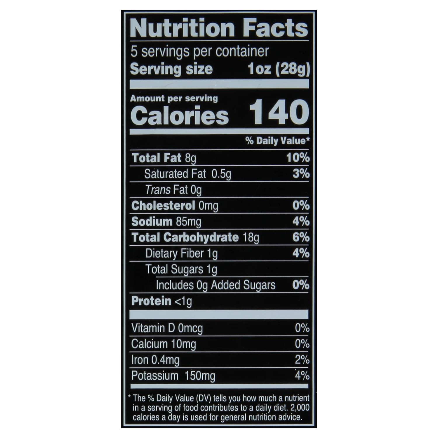 Terra Vegetable Chips, Taro Chips with Sea Salt, 5 Oz (Pack of 12)2