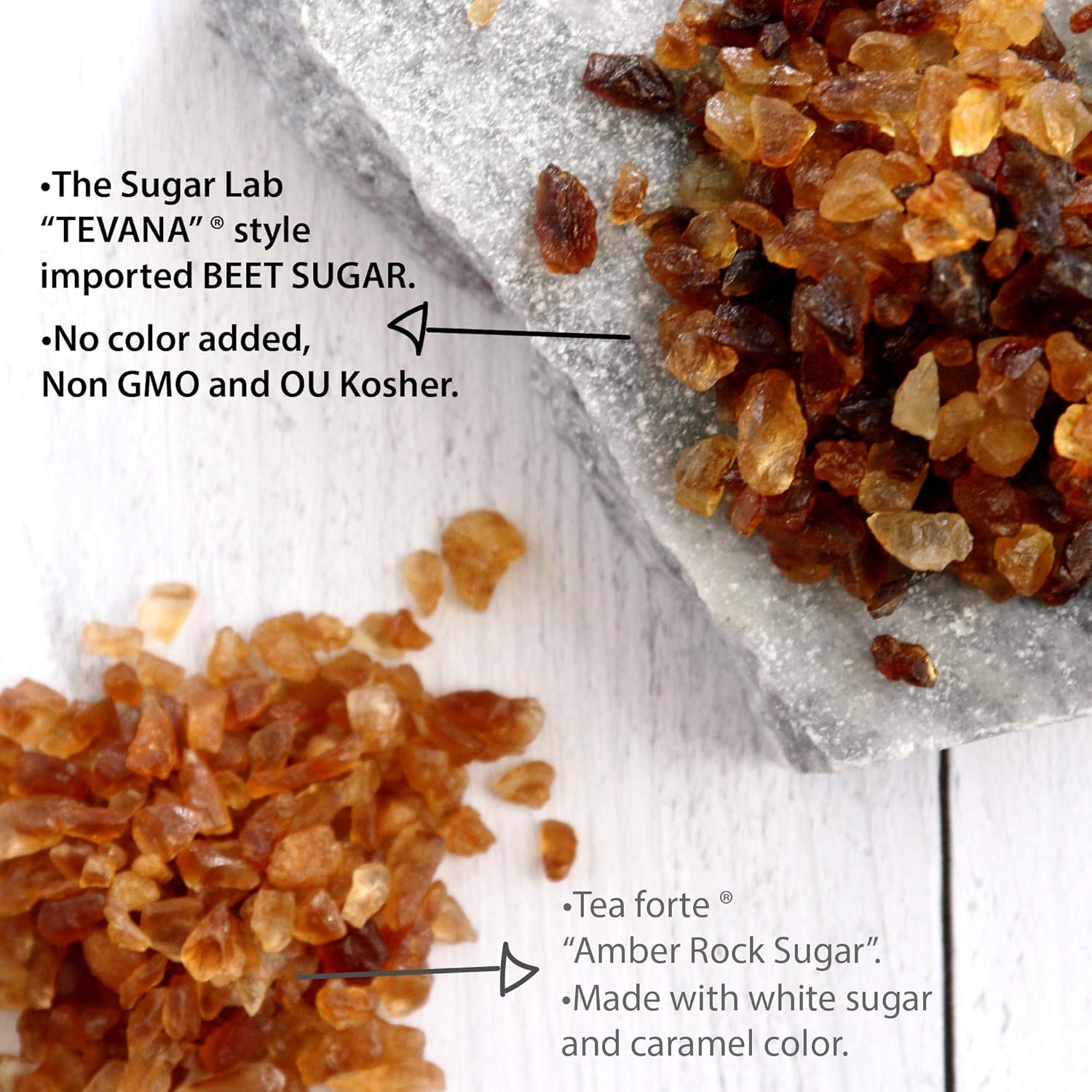 The Sugar Lab Belgian Brown Rock Sugar – 5 Pounds - All Natural Non GMO REAL Beet Sugar Rock Candy - Teavana Style Coffee Tea Sugar - Perfect Sugar Cube Replacement - Natural Amber Rock Sugar1