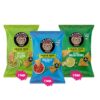 Tia Lupita Cactus Tortilla Chips Variety (Pack of 6) - Vegan, Gluten-Free, Grain-Free, Dairy-Free, Non-GMO, High Fiber, Authentic Mexican Snack Food