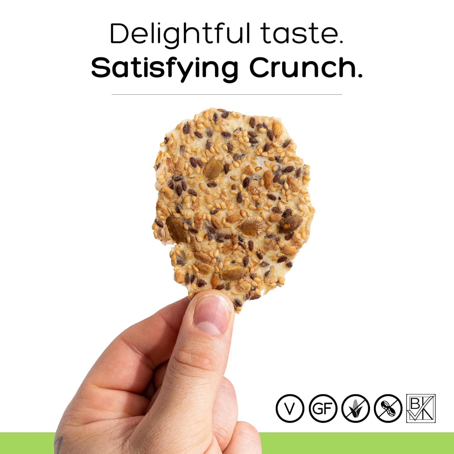 Top Seedz Deluxe Organic Gluten Free Vegan Seed Crackers and Roasted Seeds Bundle 2 Pouches of Maple Magic Roasted Seeds 2 Packs of Sea Salt Crackers 2 Packs of 6-Seed Crackers2