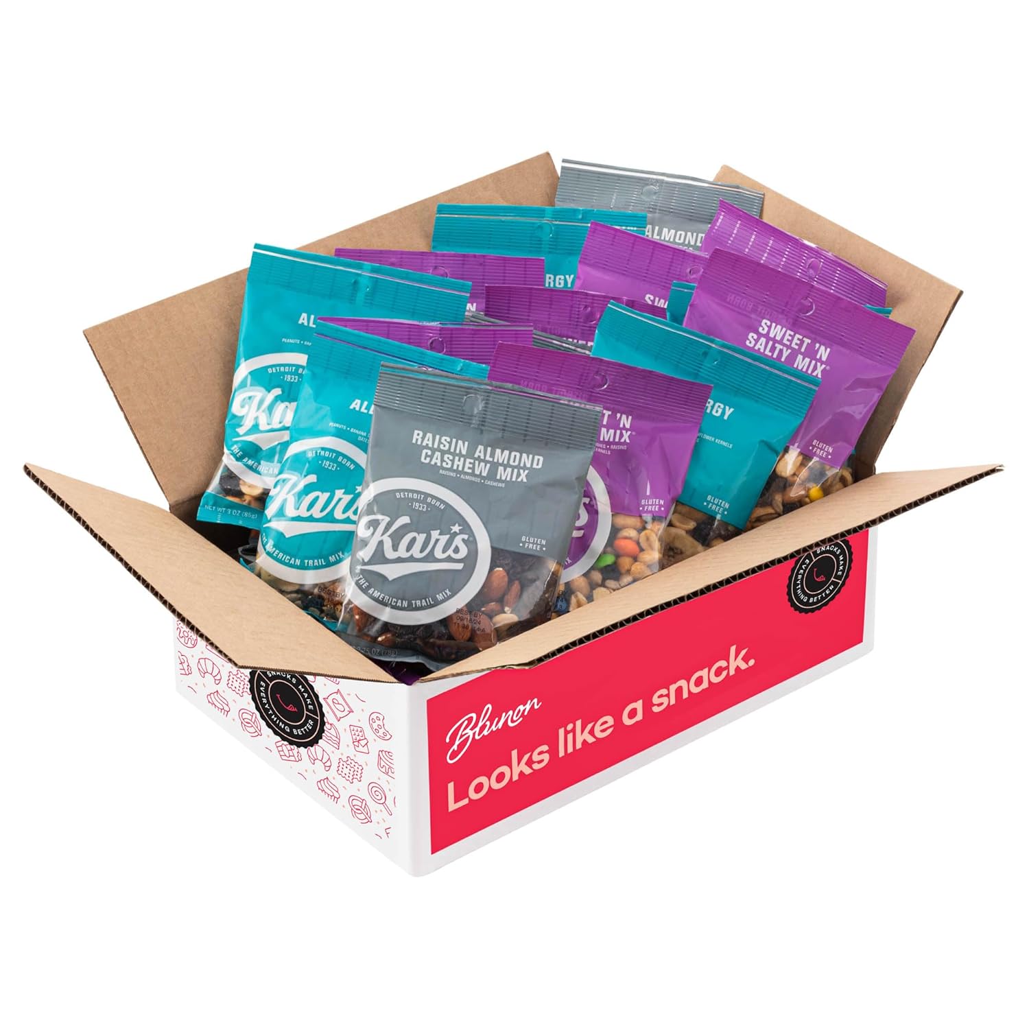 Trail Mix Variety Pack - Kar's Nut and Fruit Mix Individual Packs Assortment (18 Count)2