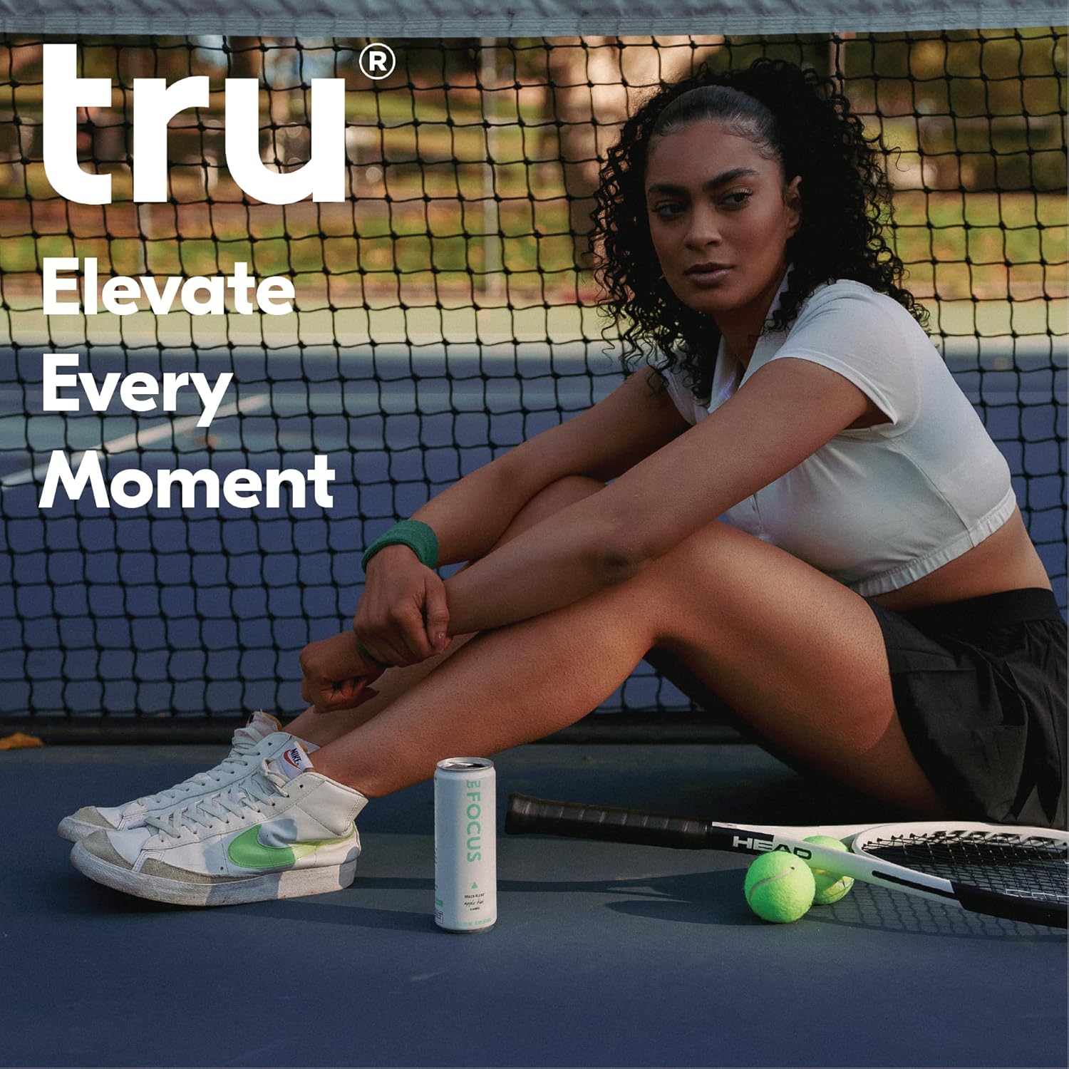 Tru Performance Seltzer, Variety Flavored Sparkling Water Made with Real Fruit Juice - Focus, Pre Workout, and Energy Drinks - Natural Caffeine, Kosher, GF, No Added Sugar Beverages, 12oz (Pack of 12)9