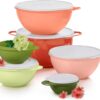 Tupperware Thatsa Bowl Collection 6 Bowl Food Storage Container Set - Dishwasher Safe & BPA Free - (6 Bowls + 6 lids)