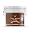 Unpretentious Dark Brown Sugar, Great for Baking, Rich Caramel Flavor, Sweetener (192 Ounces)