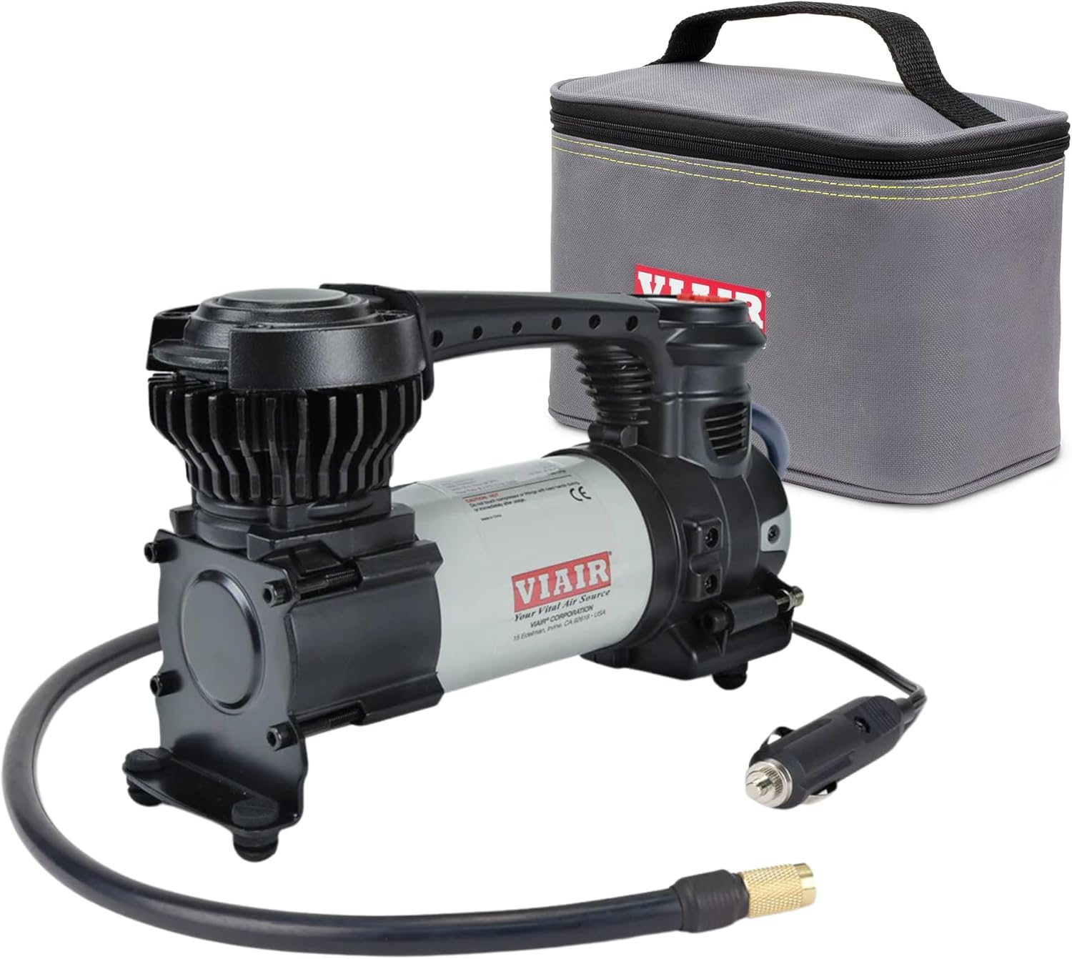 VIAIR Digital EVC85P - Portable Air Compressor Tire Inflator for Car, SUV & Truck Preset Automatic Shut Off Feature 12V Road Tire Pump Air Compressor 60 PSI VIAIR Digital EVC85P - Portable Air Compressor Tire Inflator for Car, SUV & Truck | Preset Automatic Shut Off Feature | 12V Road Tire Pump Air Compressor 60 PSI