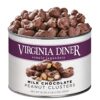 Virginia Diner - Gourmet Natural Milk Chocolate Peanut Clusters, Limited Edition 18 Ounce Tin with Premium Milk Chocolate and Roasted Virginia Peanuts