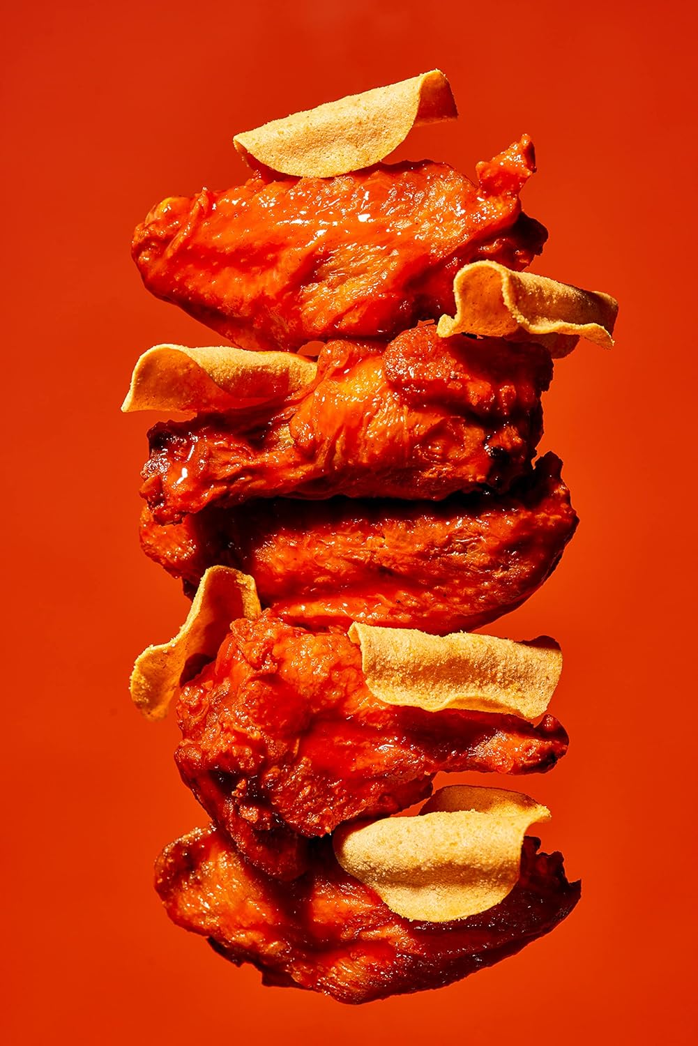 WILDE Nashville Hot Protein Chips, Thin and Crispy, High Protein, Keto friendly, Made with Real Ingredients, 2.25oz Bags (Pack of 8)23