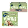 Wasa Rosemary & Sea Salt Flatbread Thins, 6.7 oz (Pack of 10), Crackers, Non-GMO Ingredients
