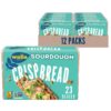 Wasa Sourdough Crispbread, 9.7 oz (Pack of 12), Crackers, Non-GMO Ingredients, Fat Free