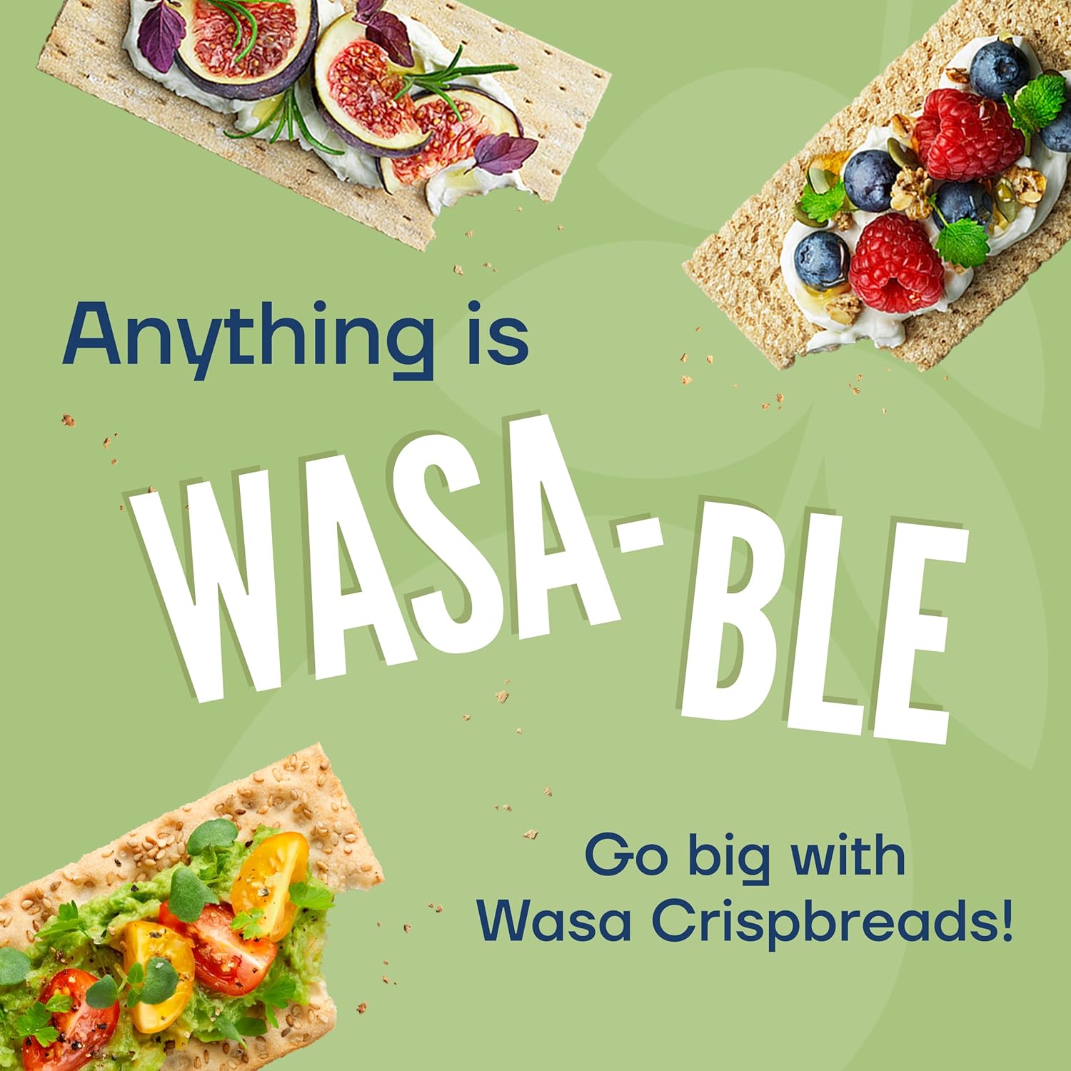 Wasa Sourdough Crispbread, 9.7 oz (Pack of 12), Crackers, Non-GMO Ingredients, Fat Free6