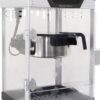 West Bend Stir Crazy Movie Theater Popcorn Popper, Gourmet Popcorn Maker Machine with Nonstick Popcorn Kettle and Popcorn Scoop for Popcorn Machine, 4 Qt., Black