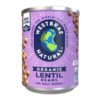 Westbrae Natural Organic Lentil Beans, No Salt Added, 15 Oz (Pack of 12) (Packaging May Vary)