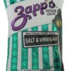 Zapp’s New Orleans Kettle-Style Potato Chips, Salt and Vinegar – Crunchy Chips with a Bold Flavor, Great for Lunches or Snacking on the Go, 1.5 oz. Bag (Pack of 30)