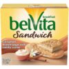 belVita Breakfast Biscuit Sandwiches, Cinnamon Brown Sugar & Vanilla Creme Flavor, 5 Packs (2 Biscuit Sandwiches Per Pack) - SET OF 3