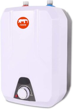 110V-120V 1.5Kw Small Under Sink Tank 2.16Gallon Water Heater Hot Storage,Mini Instant Electric RV TR Trailer Kitchen Compact Point-of-Use, (2.16gallon)
